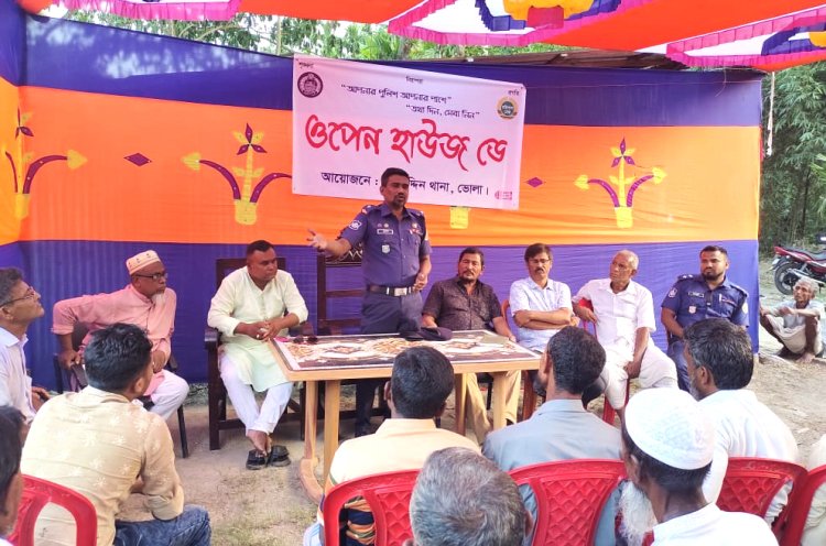 চুরি-ডাকাতি প্রতিরোধে জনগণের সঙ্গে রাতে পাহারা দিবে পুলিশ: ওসি মুরাদ