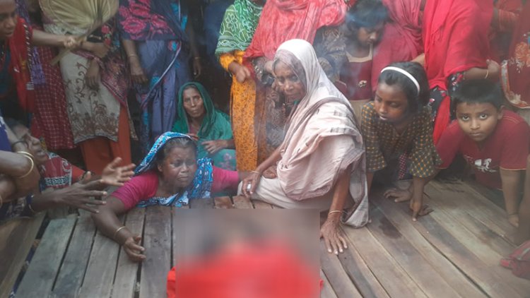 ঘুমের মধ্যে খাট থেকে মেঝেতে পড়ে নিথর শিশু সোলাইমান