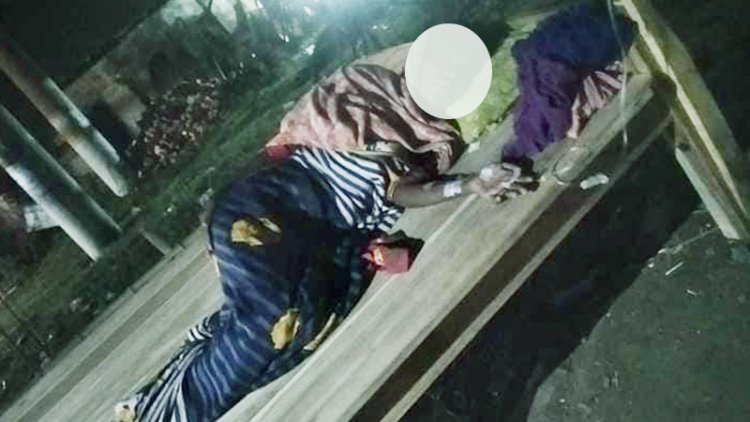 ব্রিজের নিচে সন্তান প্রসব করে পড়ে ছিল পাগলি
