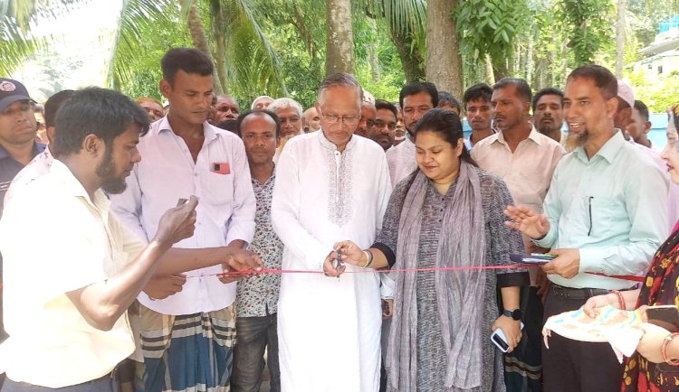 বোরহানউদ্দিনে কৃষি মেলার উদ্বোধন