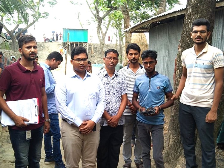 লালমোহনে বসতঘরে যুবকের গাঁজা সেবন, তিন মাসের কারাদণ্ড-পাঁচশত টাকা জরিমানা
