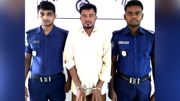 তজুমদ্দিনে ওমান থেকে দেশে এসে সাজার দায়ে গ্রেফতার প্রবাসী