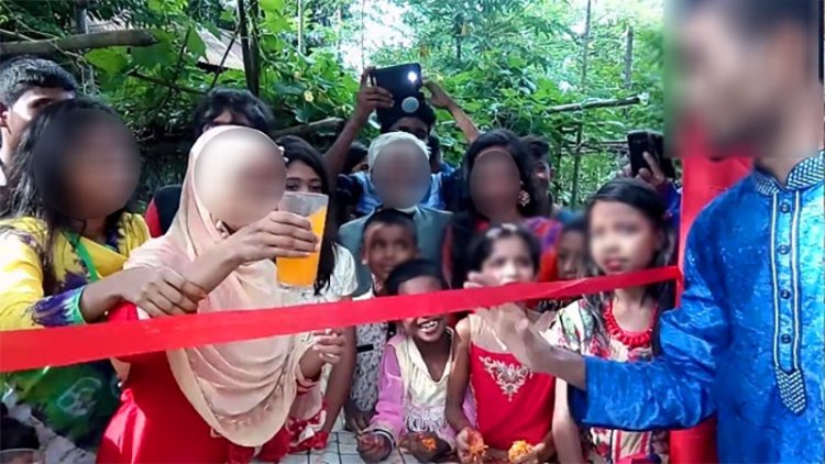 ভোলায় বিয়ে বাড়ির গেটে টাকা দাবি করায় ককটেল ফাটিয়ে বরপক্ষের হামলা!