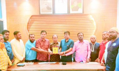 লালমোহন সার্কেলের অতিরিক্ত পুলিশ সুপারকে প্রেসক্লাবের পক্ষ থেকে বিদায় সংবর্ধনা