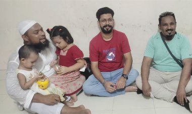 আন্তরিকতার টানে কর্মচারীর বাড়িতে ছুটে এলেন সৌদির দুই ভাই