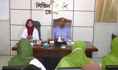 ভোলায় সিভিল সার্জন হলেন দ্বাদশ শ্রেণির শিক্ষার্থী তানহা
