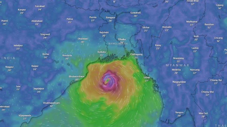ঘূর্ণিঝড় হামুন মোকাবিলায় লালমোহনে প্রস্তুত সাইক্লোন সেন্টার-মেডিকেল টিম