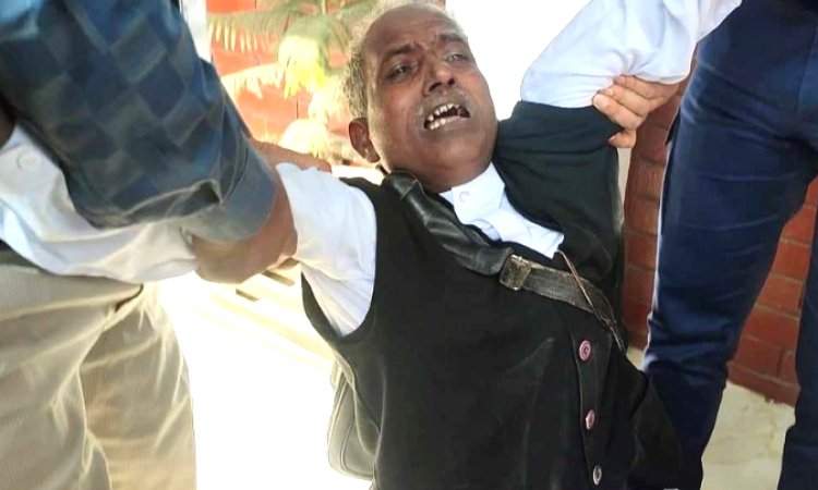 মনোনয়ন বাতিল হওয়ায় গড়াগড়ি করে কান্না প্রার্থীর