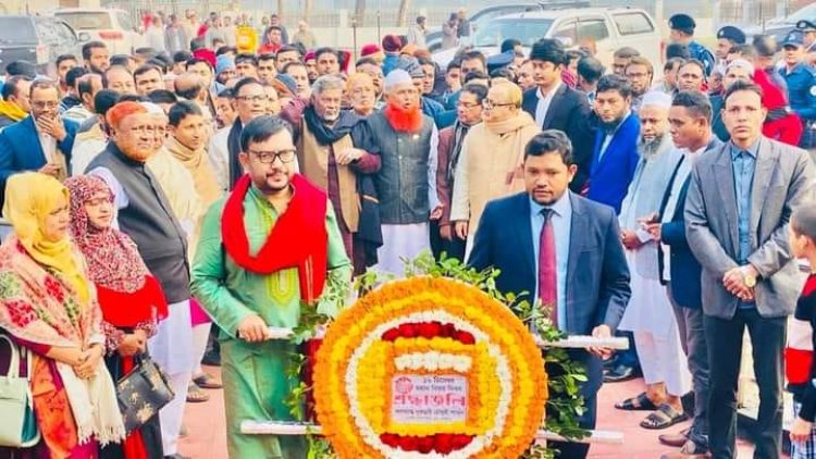 লালমোহনে যথাযোগ্য মর্যাদার মধ্য দিয়ে মহান বিজয় দিবস পালিত