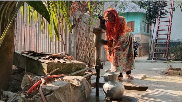 তীব্র তাপপ্রবাহে পানির জন্য হাহাকার