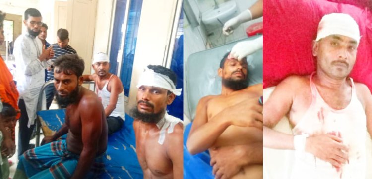 লালমোহনে জোরপূর্বক জমি দখল পরবর্তী সন্ত্রাসী হামলায় আহত-৫
