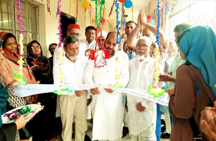 বোরহানউদ্দিনে বঙ্গবন্ধু কর্ণারের উদ্বোধন