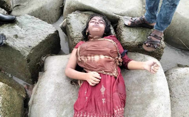 চরফ্যাশনে নদীর তীর পড়ে ছিল তরুণীর মরদেহ