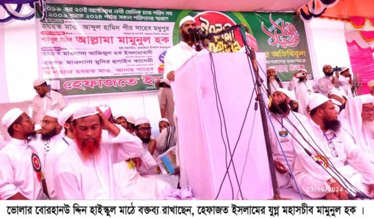 শেখ হাসিনা পালিয়েছে, হেফাজত পালায়নি: মামুনুল হক