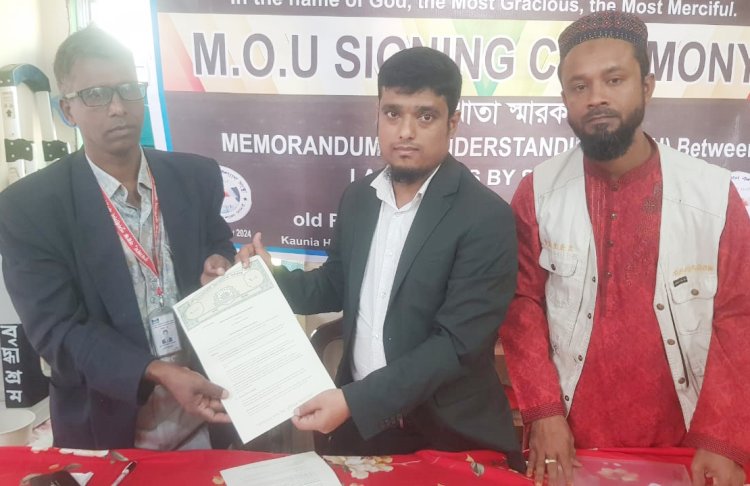 বৃদ্ধাশ্রমে আজীবন বিনামূল্যে মরদেহ দাফনের সামগ্রী দেবেন লালমোহনের শওকত আরিফ