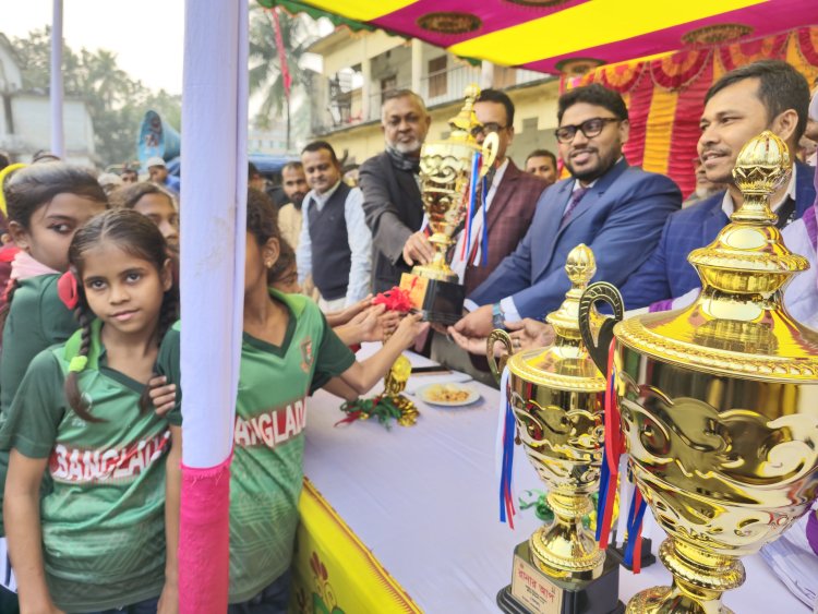 বোরহানউদ্দিনে ফুটবল টুর্নামেন্টের ফাইনাল খেলা অনুষ্ঠিত