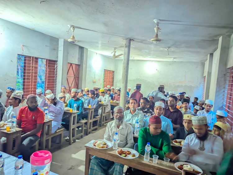 বাংলাদেশ ইসলামী ছাত্র শিবির লালমোহন উপজেলার কালমা ইউনিয়নের ইফতার মাহফিল সম্পন্ন